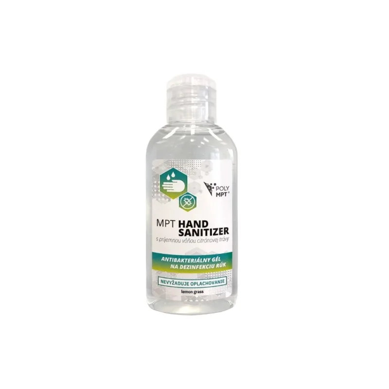 HAND sanitizer dezinfekčný gél na ruky bez oplachovania, POLYMPT