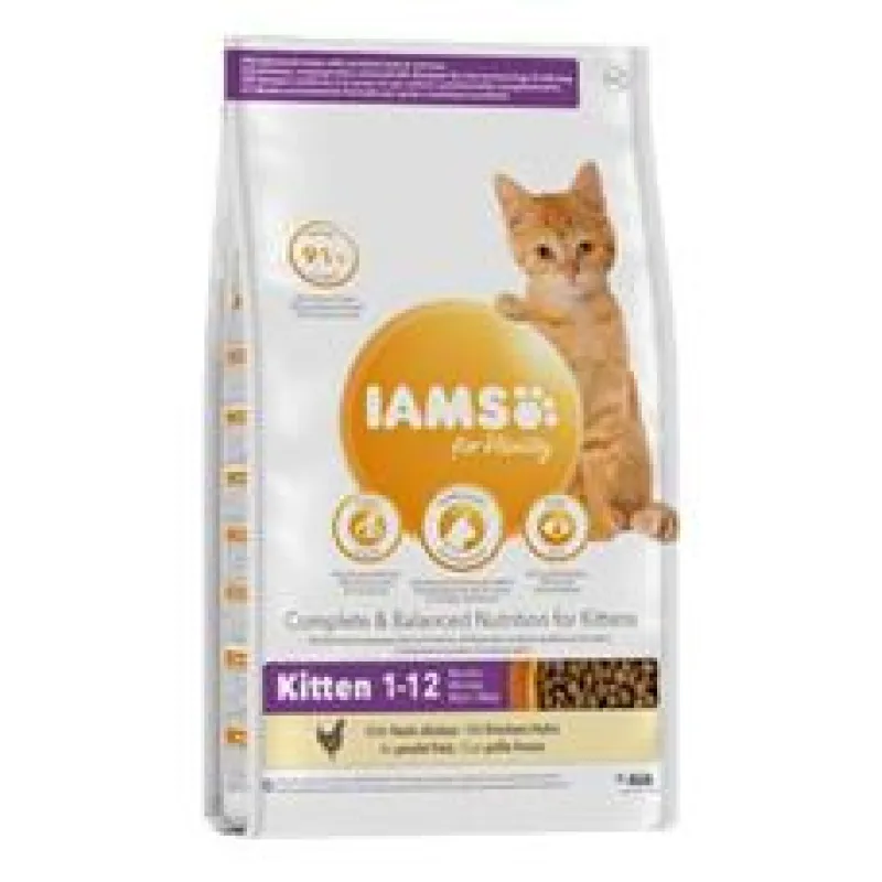 IAMS for Vitality Kitten Food with Fresh Chicken 2 kg