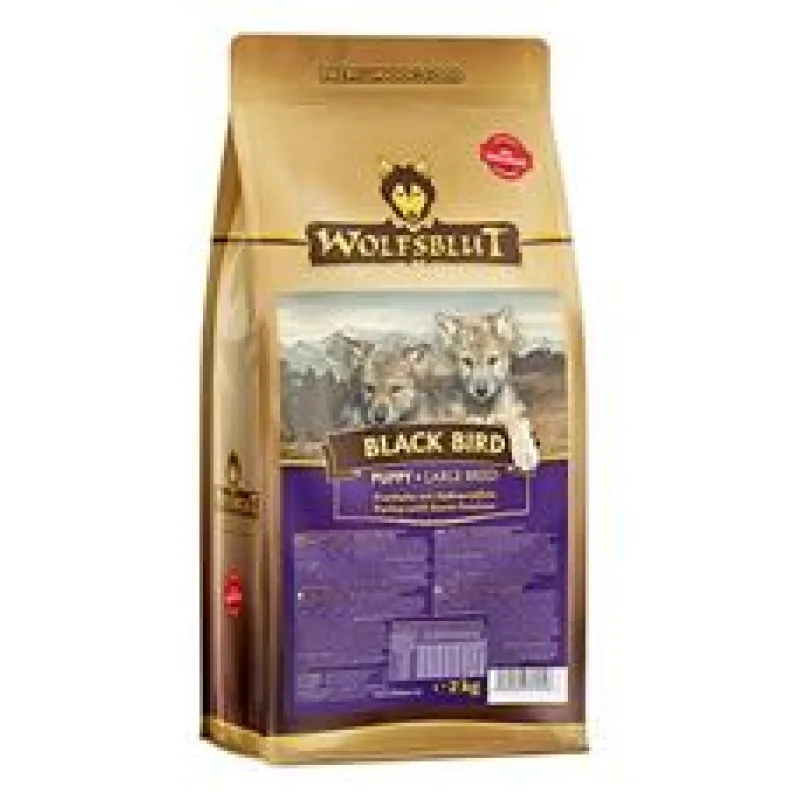 Wolfsblut Dog Large Breed Puppy Black Bird 12,5kg