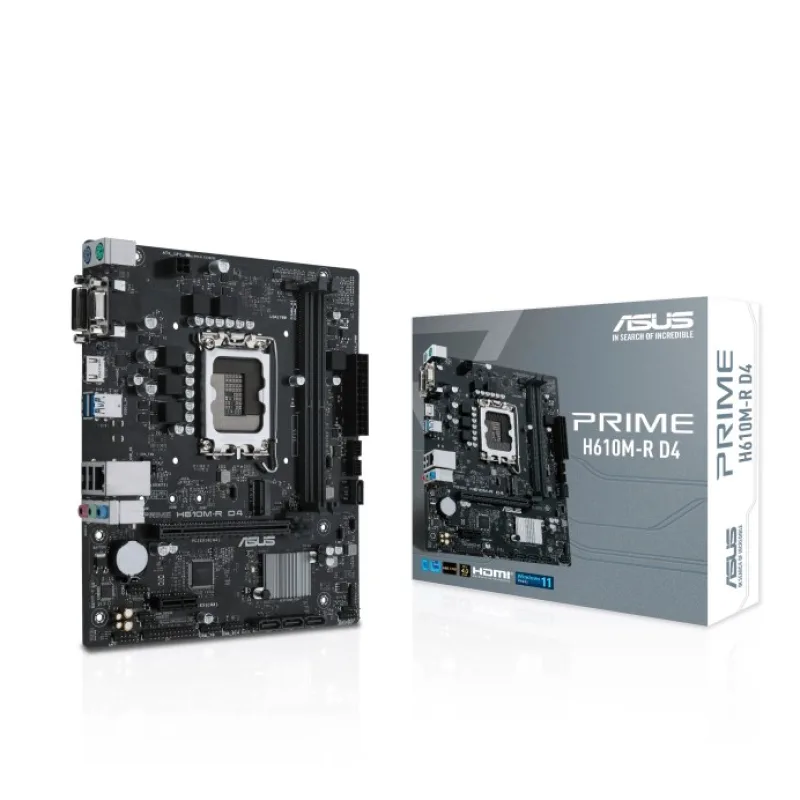 ASUS MB Sc LGA1700 PRIME H610M-R D4-SI, Intel H610, 2xDDR4, 1xHDMI, …
