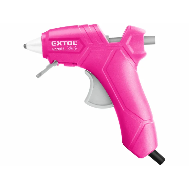 Pištoľ lepiaca tavná, 70W, Ø7,2mm, EXTOL LADY
