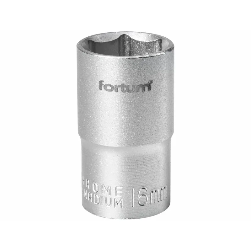 Kľúč nástrčný, 16mm, 1/2”, FORTUM
