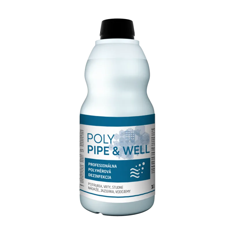 POLY PIPE & WELL - dezinfekcia studne a nádrží bez chlóru