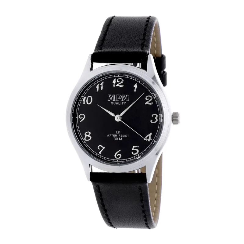 MPM Dámské hodinky MPM v černo-stříbrném elegatním designu W02M.11302.A