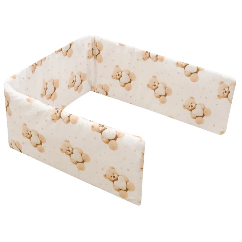 Mantinel do postieľky New Baby Love Teddy Bear beige