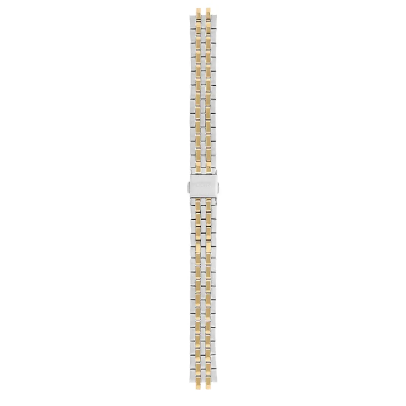 Dámský nerezový řemínek na hodinky RA.13095 (12 mm) - stříbrnozlatý RA.13095.1212.7080.L
