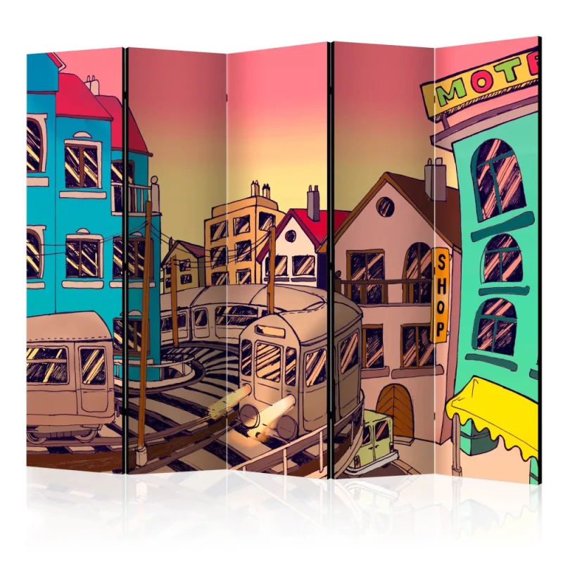 Artgeist Paraván - Morning in a city [Room Dividers]