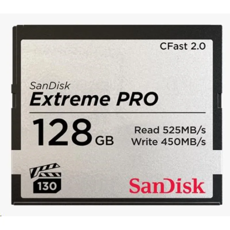 SanDisk CFAST 2.0 128 GB Extreme Pro (525 MB/ s VPG130) SDCFSP-128G-G46D