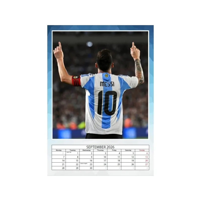Lionel Messi nástenný kalendár 2026 - SKLADOM