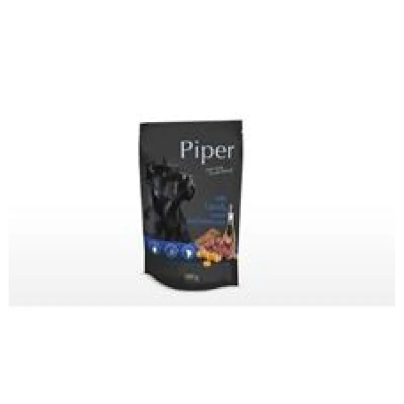 PIPER s jehněčím, mrkví a rýží, kapsička pro psy 500g