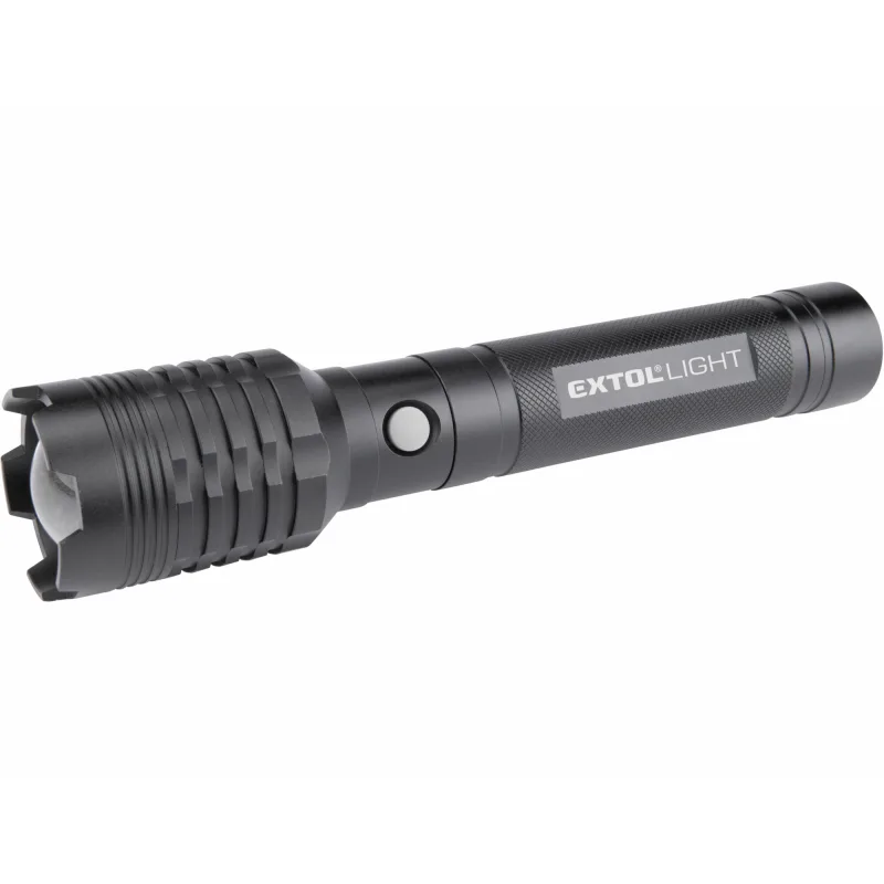 Svietidlo hliníkové nabíjateľné 60W COB LED, 4000 lúmenov, max. dosvit 500m, EXTOL LIGHT