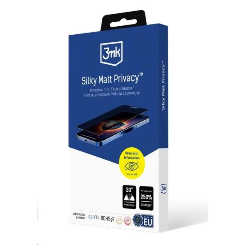 3mk ochranná folie Silky Matt Privacy pro Xiaomi 17 5903108732079
