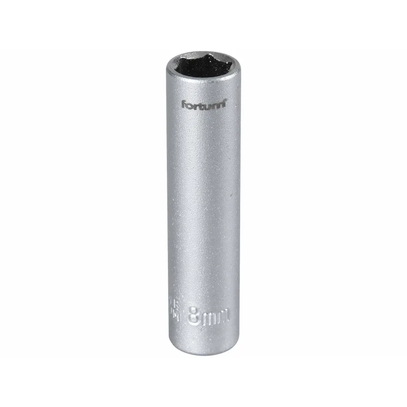 Kľúč nástrčný predĺžený, 8mm, 1/4”, FORTUM
