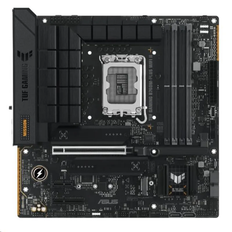 ASUS TUF GAMING B760M-PLUS WIFI II soc 1700 DDR5 mATX HDMI DP 90MB1HE0…