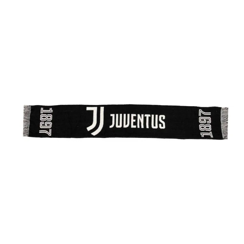 Juventus pletený šál čierny - SKLADOM