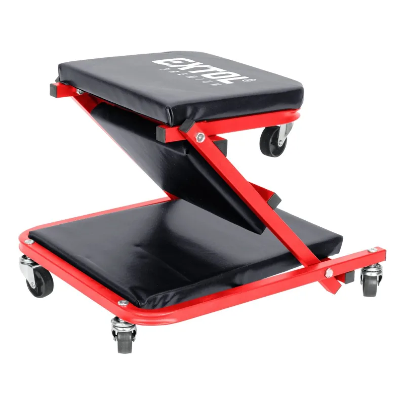 Ležadlo dielenské kovové, max. 150kg, 910x410x120mm, 6 koliesok, EXTOL PREMIUM