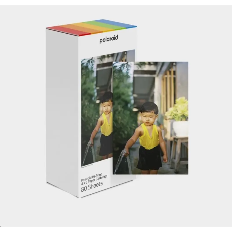 BAZAR - Polaroid Hi-Print Paper Cartridge 10x15cm - 80 sheets - Poškozený…