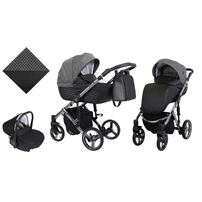 Kočík Kunert Tiaro Premium graphite frame 3v1 - 06