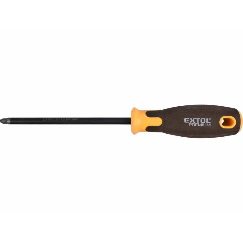 Skrutkovač krížový PH, magnetický, PZ3 x 150mm, CrV, EXTOL PREMIUM