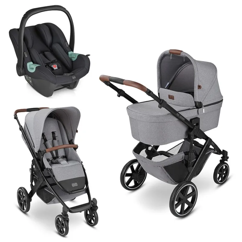 ABC DESIGN Salsa 4 Classic Set 2022 Tin-Black 2022 kombinovaný 3in1 kočík