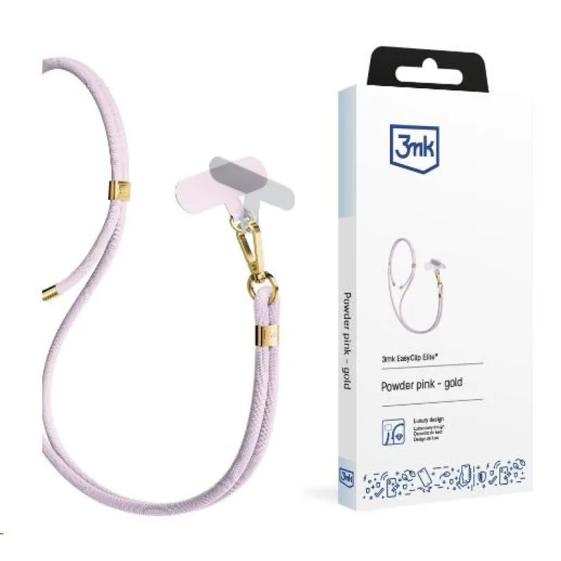 3mk EasyClip Elite Powder Pink (gold) 5903108572590