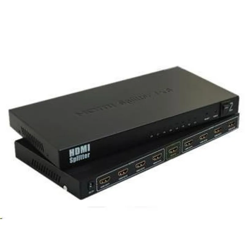 PremiumCord HDMI maticový prepínač 4:2 so zvukom, rozlíšenie 4Kx2K…