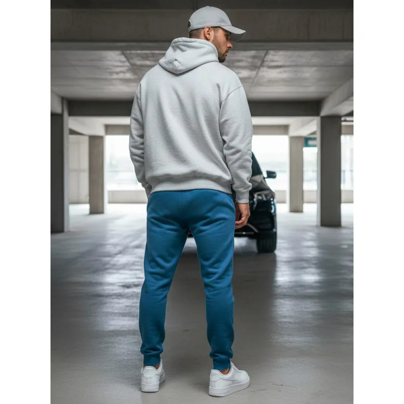 Pánske tepláky modré Dstreet UX3632 M