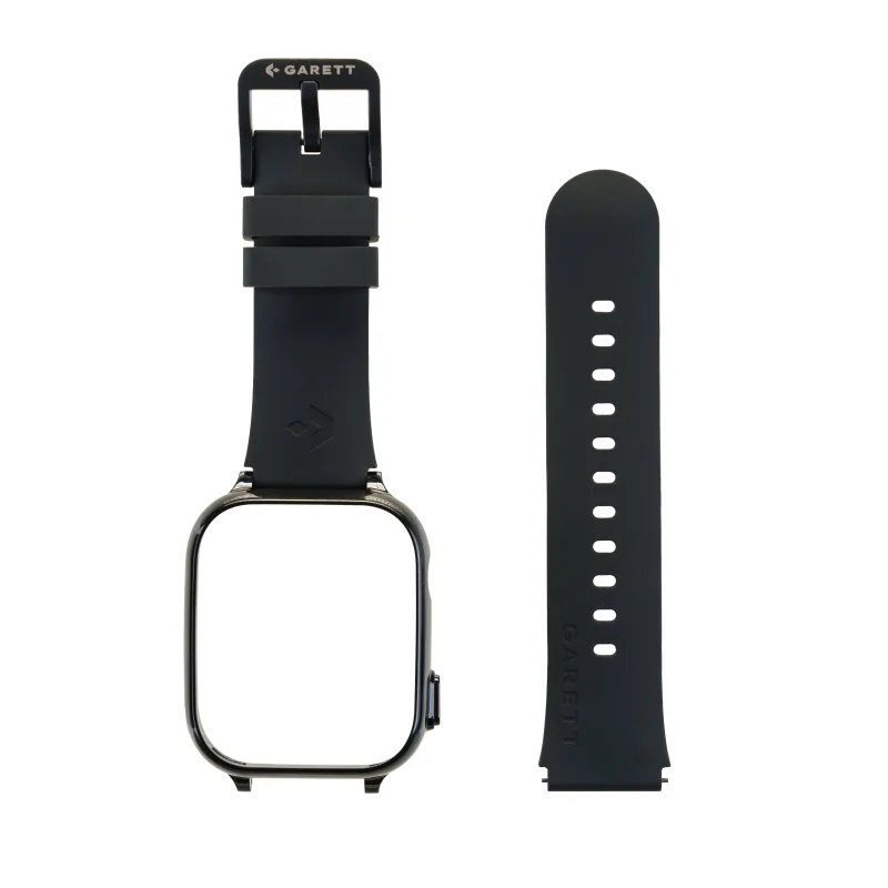 Garett Kids řemínek pro Garett Kids Cute 2, černý STRAP_CUTE_2_4G_BLK