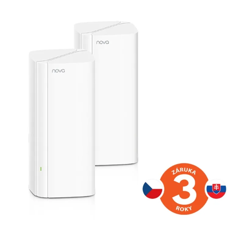 Tenda Nova EX12 (2-pack) WiFi6 AX3000 Mesh Gigabit systém, 6xGLAN/ GWAN,…