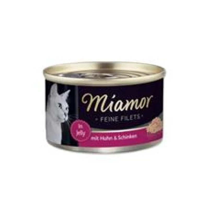 Miamor Cat Filet Konzerva Kuře+Šunka 100 g