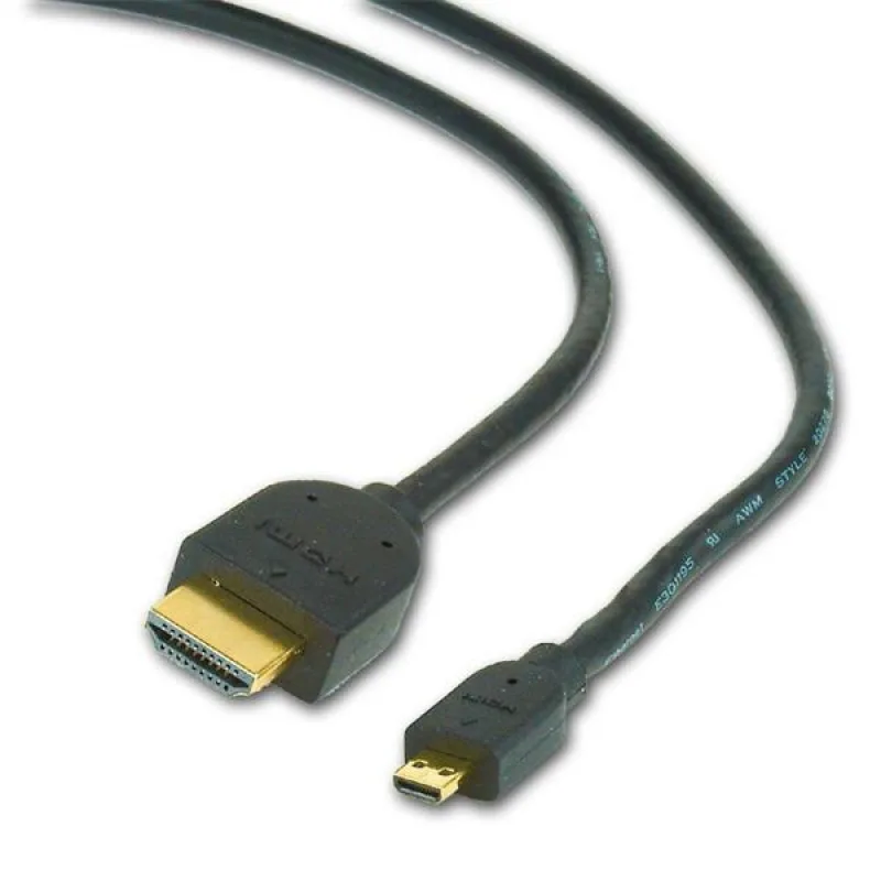Gembird kábel HDMI (M) na micro HDMI (M), 3m, čierny CC-HDMID-10