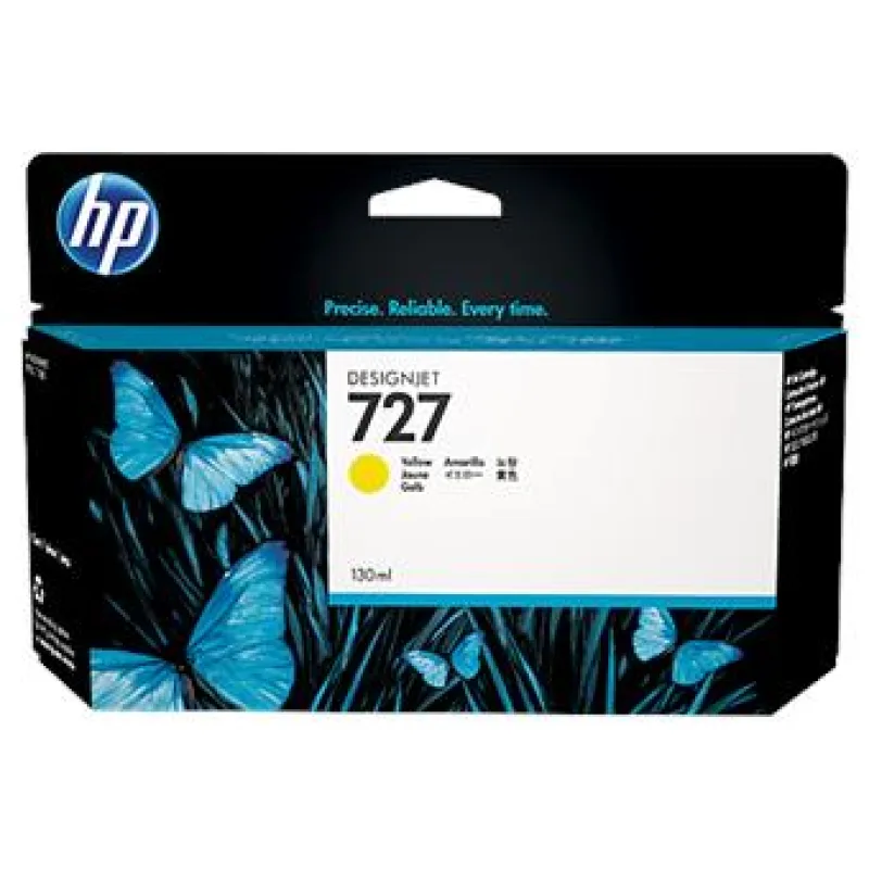 HP no 727 - žltá atramentová kazeta veľká, B3P21A B3P21A