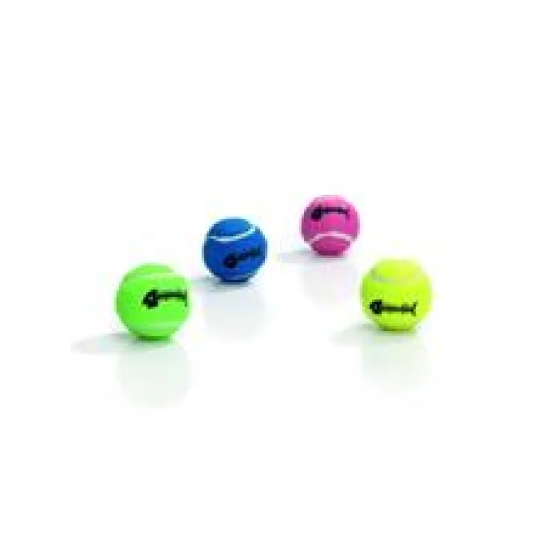 Beeztees Míček s rolničkou a potiskem pro kočky 4cm