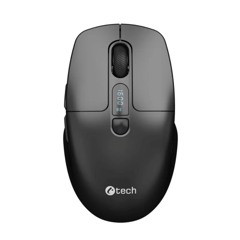 C-TECH Myš WLM-13, Bezdrátová, černá WLM-13BK