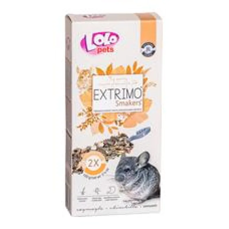 EXTRIMO SMAKERS tyčinky pro činčily 2ks/100g