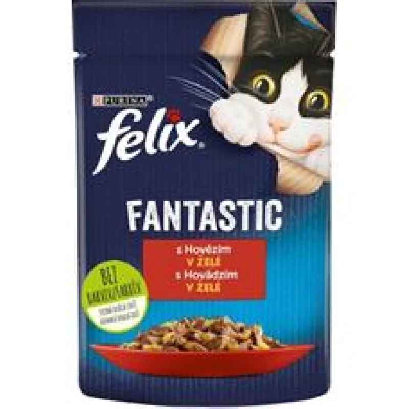 Felix cat kaps.-Fantastic hovězí v želé 85g