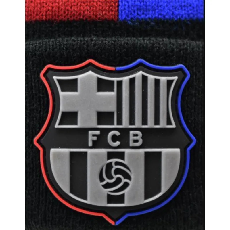 FC Barcelona zimná čiapka čierna - SKLADOM