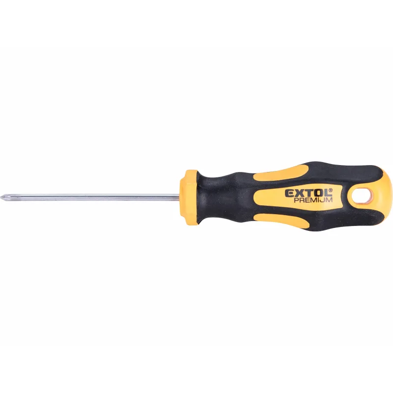 Skrutkovač krížový PH, magnetický, PZ0 x 75mm, CrV, EXTOL PREMIUM