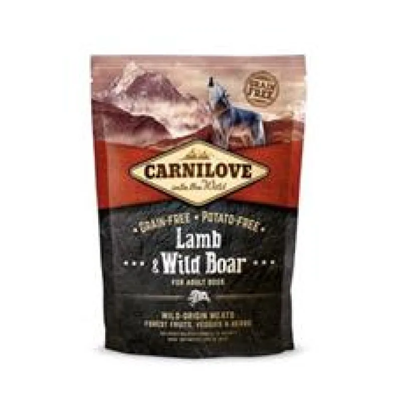 Carnilove Dog Lamb & Wild Boar for Adult 1,5 kg