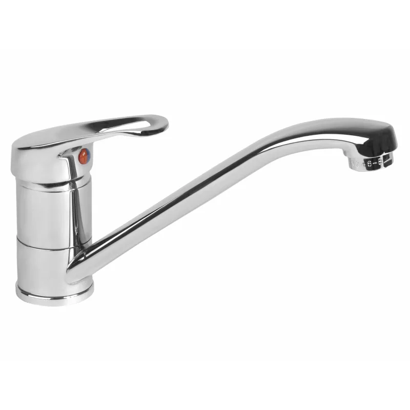 Batéria stojanková umývadlová / drezová, rameno 220mm, 35mm, chróm, VITTORIA