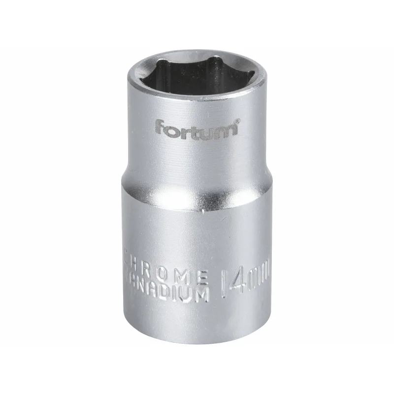 Kľúč nástrčný, 14mm, 1/2”, FORTUM