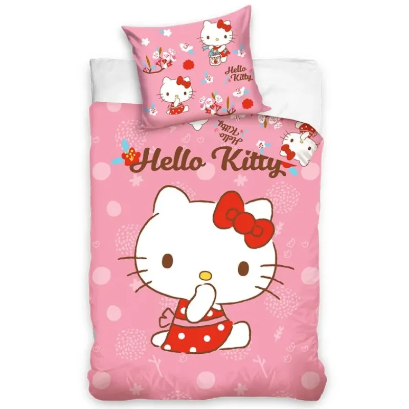 Obliečky do postieľky Hello Kitty Malá Mlsalka 100x135/40x60 cm