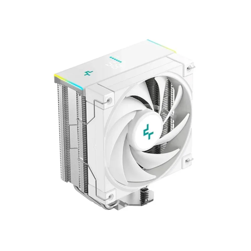 DEEPCOOL CPU Chladič AK400 DIGITAL SE WH, 1x120mm, LGA1851, AM5, bílá…
