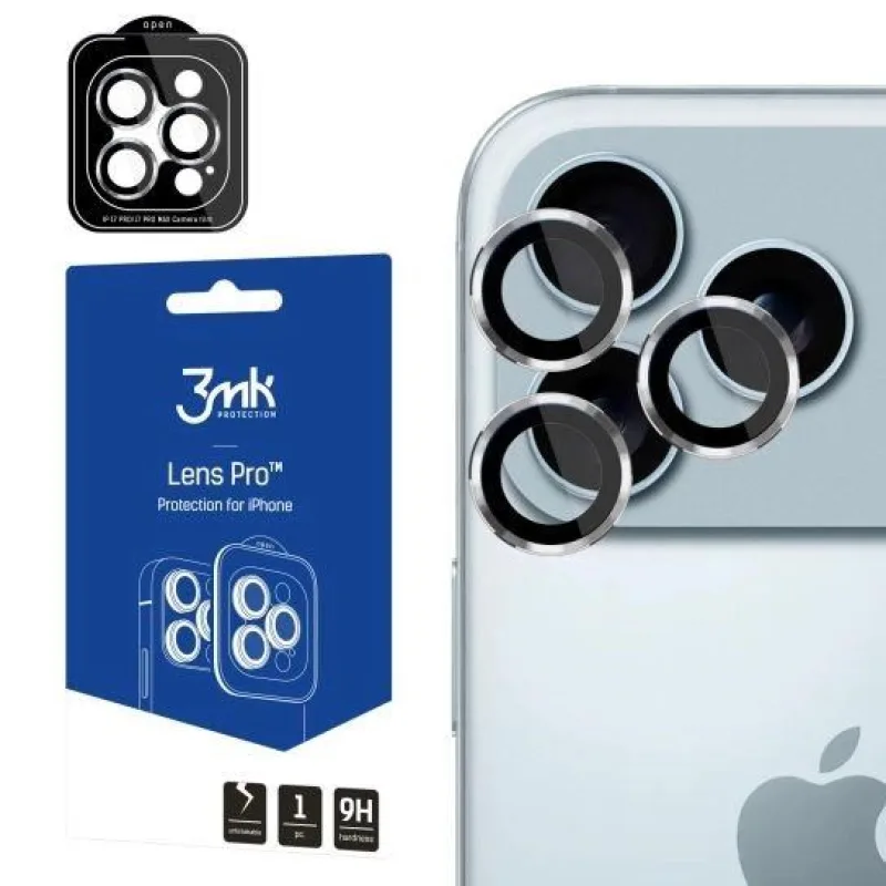 3mk Lens Protection Pro Silver pro Apple iPhone 17 Pro / 17 Pro Max…