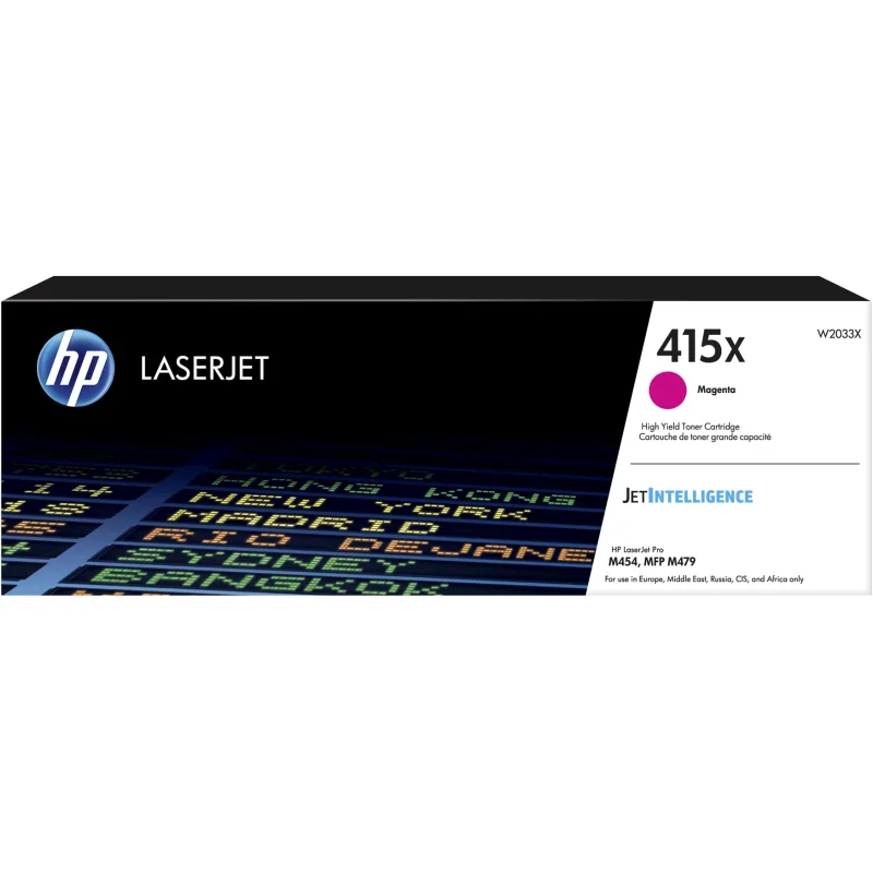 HP 415X Magenta LaserJet Toner Cartridge, W2033X W2033X