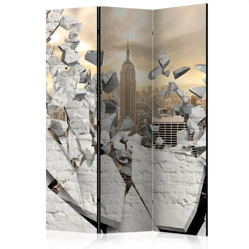 Artgeist Paraván - City behind the Wall [Room Dividers]