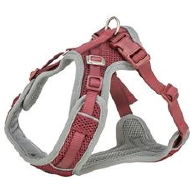 FlexMesh Premium postroj, široký střih, sangria M: 58-80 cm/20 mm
