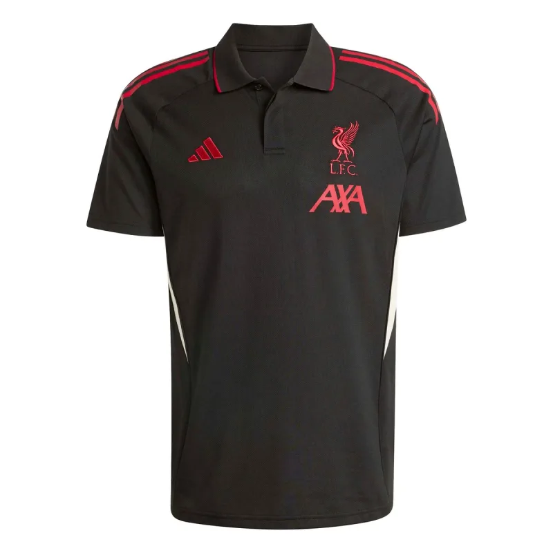 Adidas Liverpool FC polokošeľa čierna pánska