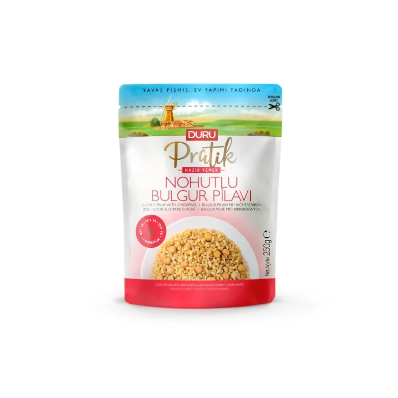 Bulgurový Pilaf s cícerom Pratik hotové jedlo 250g