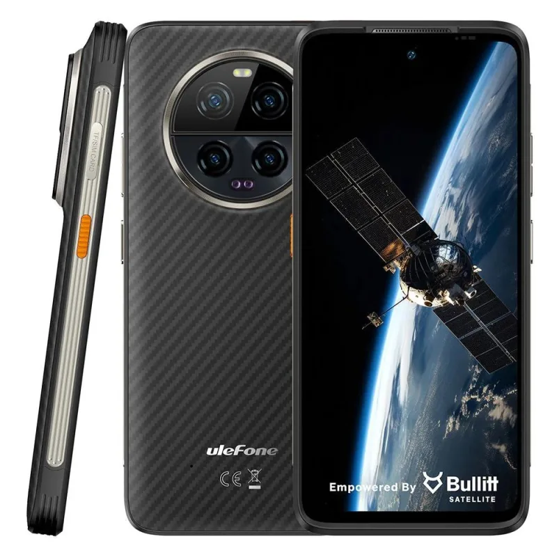 Smartphone Ulefone Armor 23 Ultra 5G 12GB/ 512GB Elite Black UF-A23U_NC/BK